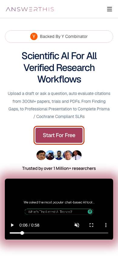 AnswerThis home page on a phone