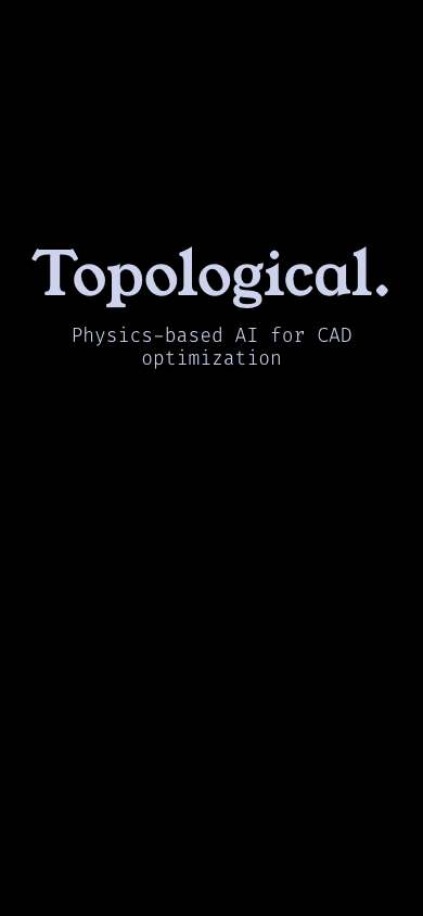 Topological home page on a phone